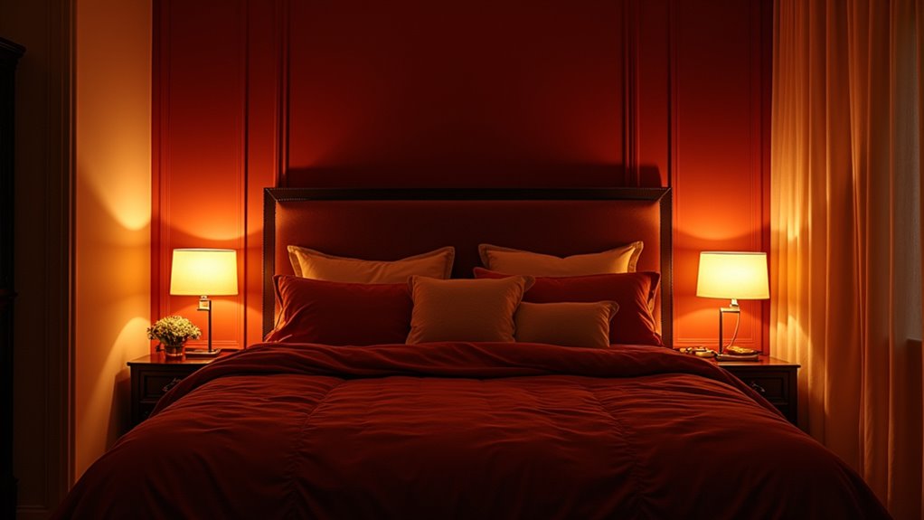 warm layered ambient and task