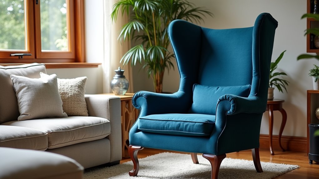 wingback chair history and styles
