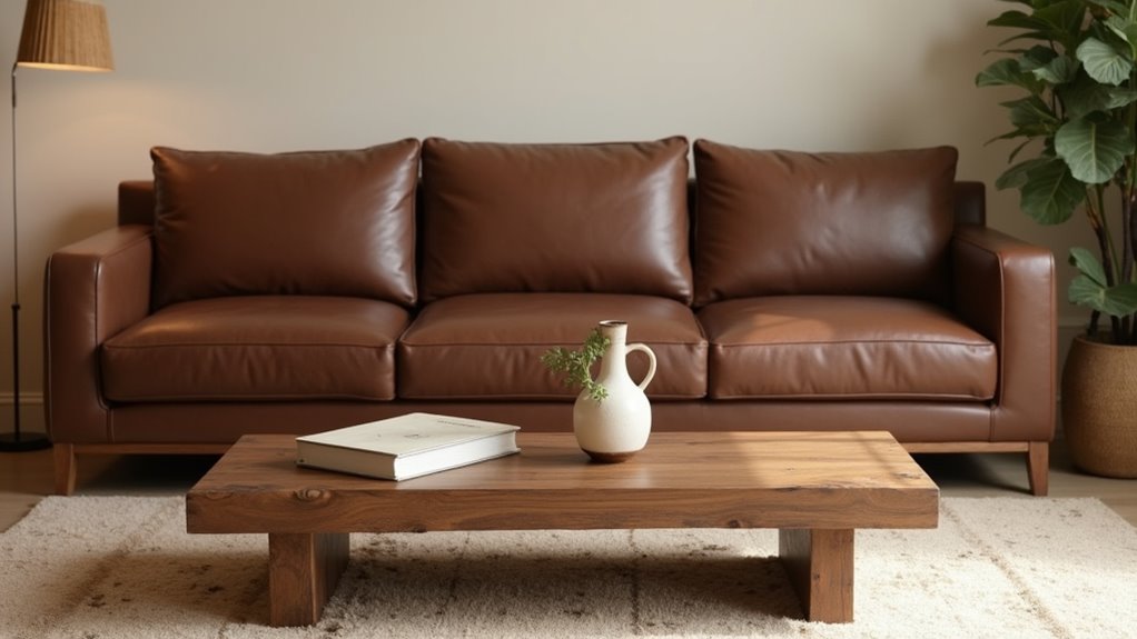 wood and leather harmony