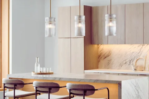 Kitchen Island Pendant Light Height rule