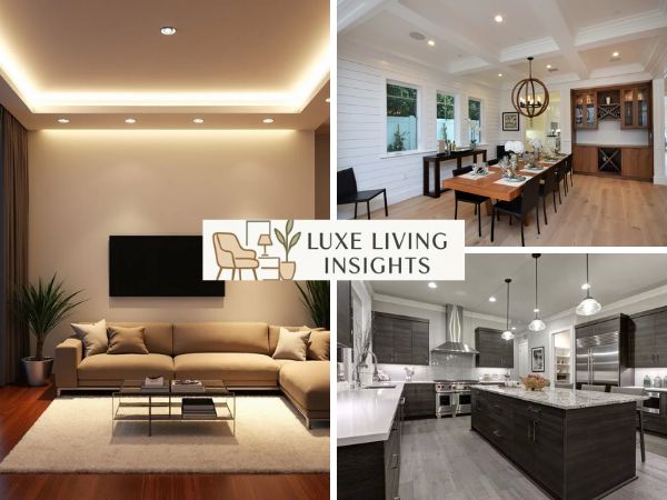 4 recessed lights installed