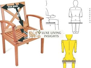 diagram showing loveseat arm-to-arm measurement versus seat width measurement