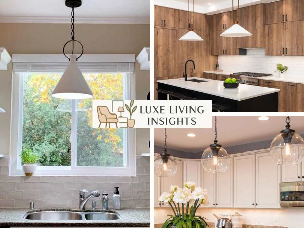 pendant over kitchen sink height guide