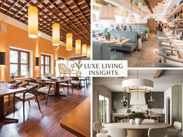 creating an inviting atmosphere in the dining area