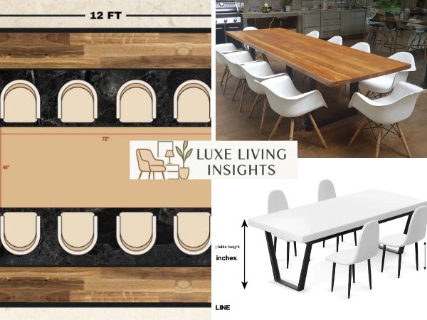 how to calculate the maximum table size for your room dimensions