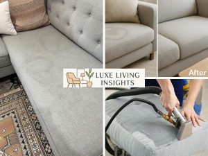 how to get water stains out of fabric couch