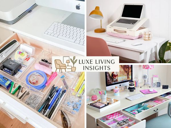 how to organize your desk at home