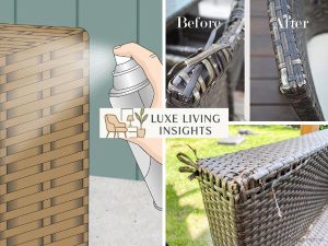how to restore and repair damaged wicker strands
