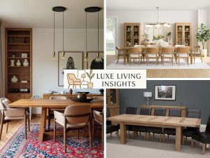 measuring dining room space with 36 inch clearance around table layout