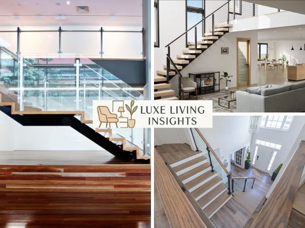 visualizing sofa pivot movement through L shaped staircase landing