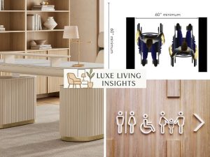 ada turn radius requirements for furniture layout