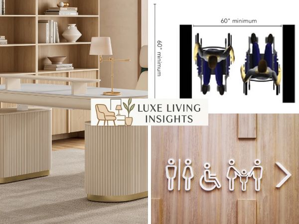 ada turn radius requirements for furniture layout