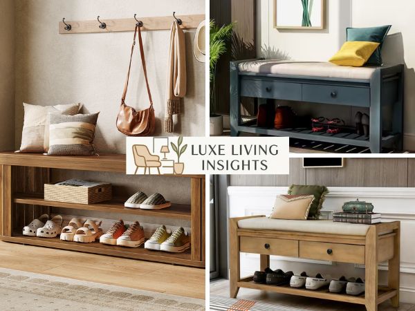 entryway bench dimensions