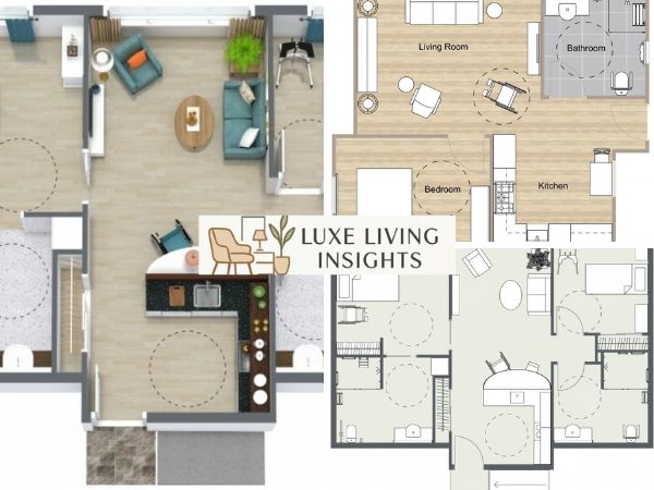 how to plan an accessible furniture layout room by room