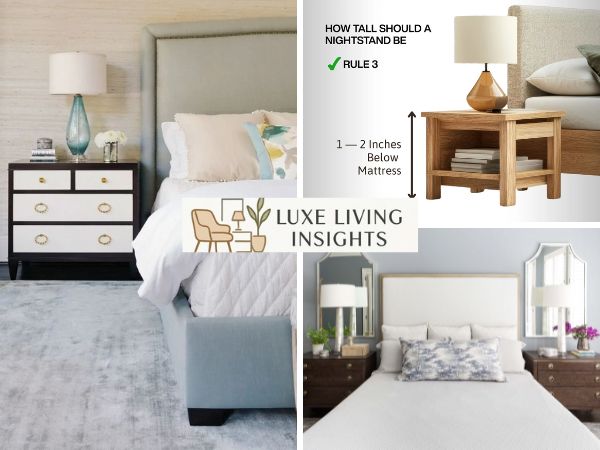 nightstand height guide