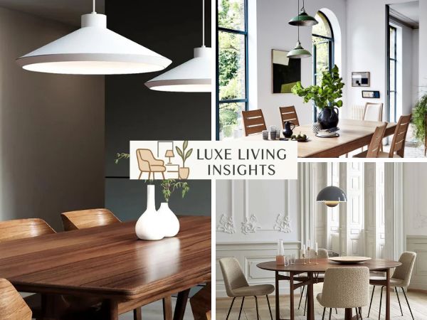 pendant height over table