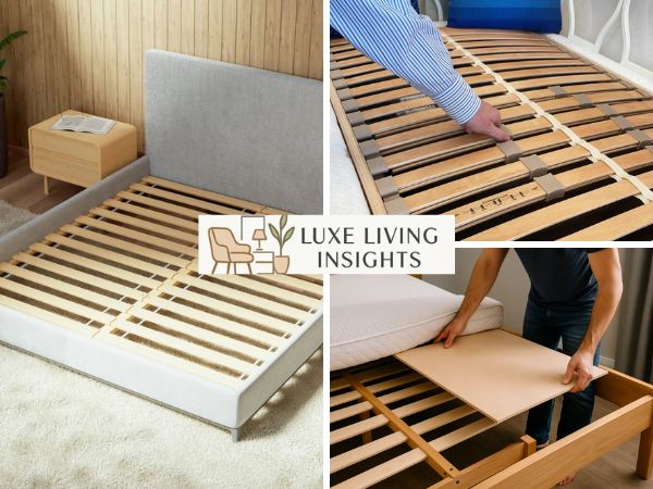 strengthening the mattress support system with extra slats