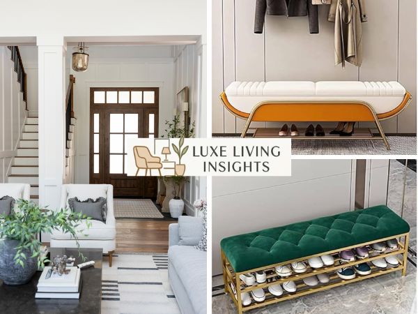 which entryway bench size fits different home styles